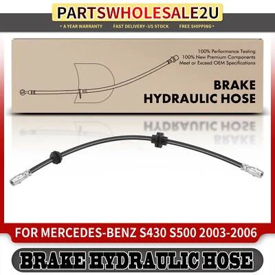 Manguera hidráulica de freno delantero izquierdo o derecho para Mercedes-Benz S430 S500 03-06 Foto 1 de 4