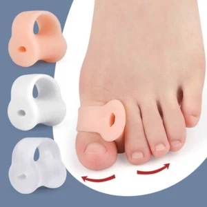 Corrector Hallux Valgus Bunion Toe Splint Straightener Big Foot Support Gel Pad - Picture 1 of 21