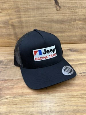 NUEVO - Gorra de béisbol bordada con logotipo del equipo de carreras AMC Jeep - Negra Foto 1 de 2