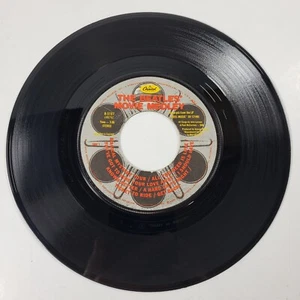 The Beatles "Movie Medley" "Im Happy Just To Dance With You" 45 Vg+ Tested - Picture 1 of 5