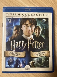 2-Film Collection: Harry Potter Sorcerer’s Stone/Chamber Secrets (Blu-ray, 2018) - Picture 1 of 2