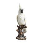 Parrot Statue Collectible Tabletop Ornament for Fireplace Entrance Bookshelf