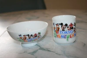 Tokyo Disneyland Small Bowl and Cup - Picture 1 of 5