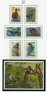 CENT AFRIKANISCHE REP MNH 1315-26 Vögel ZG974 - Bild 1 von 5