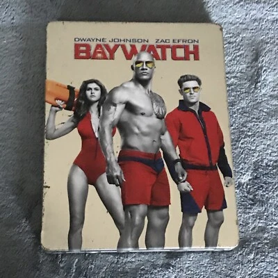 BAYWATCH (Extended/Theatrical) Blu-Ray + DVD Steelbook! FREE SHIPPING! - Image 1 of 4
