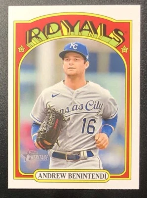 2021 Topps Heritage High Number - Andrew Benintendi #572 - Image 1 of 2