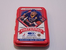 1997-98 Donruss Preferred Hockey Tin Packs Canadian #18 Brett Hull Blues