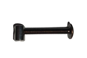 Möbelverbinder brüniert M6x80 mm 4 stück Schrauben Möbelschrauben Verbinder - Bild 1 von 2