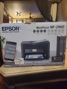 EPSON Workforce WF-2960 Wireless All In One Color Inkjet Printer - Picture 1 of 5