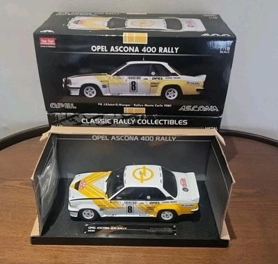 1:18 Sun Star Opel Ascona 400 Rally Monte Carlo 1980 #8 J Klient 589/2899 Ltd Ed - Image 1 of 4