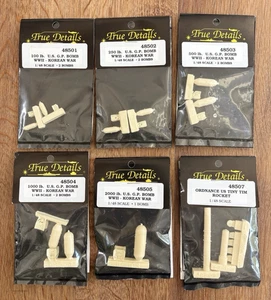 Nuevo de Lote Antiguo True Details Escala 1/48 EE. UU. Ordenanza (Surtido) Tu elección - Resina - Imagen 1 de 7