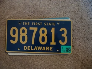 DELAWARE FIRST STATE LICENSE PLATE BUY ALL STATES HERE FREE SHIPPING - Picture 1 of 1