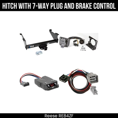 Control de freno de cableado paquete de remolque Reese para 03-24 Dodge Ram 2500 3500 03-08 Ram 1500 Foto 1 de 4