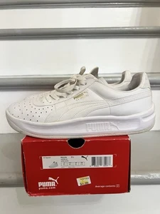 Puma GV Special Mens Size 9.5 White Leather Lifestyle Shoes - Picture 1 of 6