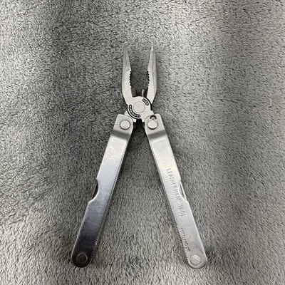 Vintage 90s Leatherman Multi Tool W/ Scissors MADE IN USA READ - Image 1 of 4
