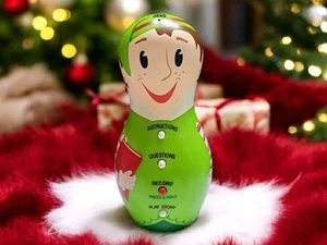Hallmark Grabs-N-Gabs Tell the Elf Juego Electrónico Grabable Talking Toy Funciona - Imagen 1 de 3