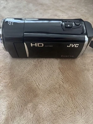 JVC Everio GZ-HM460 HD Camcorder Black with Battery with Box Tested Japan - Image 1 of 4