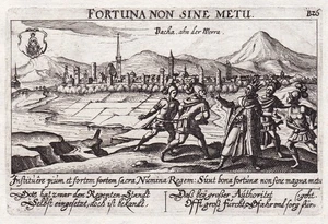 Varra Wartburgkreis Thuringia View Copper Engraving Meisner 1630 - Picture 1 of 1