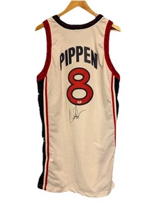 authentic autographed Scottie Pippen Olympic Jersey - Picture 1 of 9