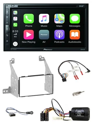 Pioneer DVD 2DIN Lenkrad DAB Bluetooth USB Autoradio für Nissan Pathfinder R51 2 - Bild 1 von 4