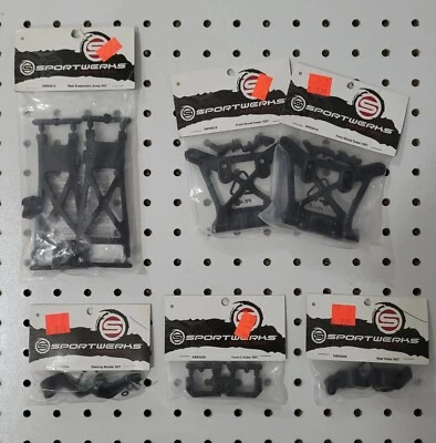 Sportwerks RST Raren ST ~ PARTS LOT (6 Items) Towers, Arms, Hubs, Carriers NOS - Image 1 of 4