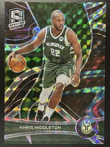 2021-22 Panini Spectra #38 Khris Middleton Interstellar #/49 Milwaukee Bucks - Picture 1 of 2
