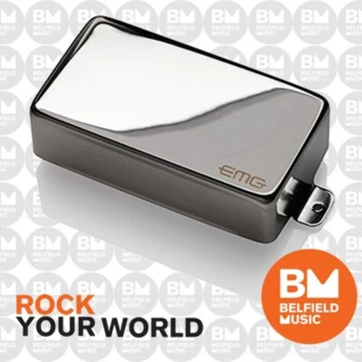 EMG 81 Humbucker Guitar Pickup Chrome - Brand New - Belfield Music - image 1 of 4