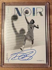 2018/19 Panini Noir Devonte Graham Shadow Rc Auto /99 On Card