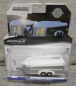 GREENLIGHT 1:64 AEROVAULT MKII TRAILER SILVER & WHITE GL 30008 - Picture 1 of 1