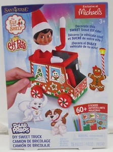 Santaverse Elf on the Shelf Polar Props DIY Sweet Truck Elf Ride J2 - Picture 1 of 3