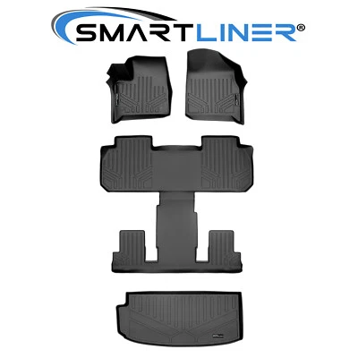 SMARTLINER Floor Mats Cargo Liner Set 2018-2020 Traverse (2nd Row Bucket Seats) - Imagem 1 de 4