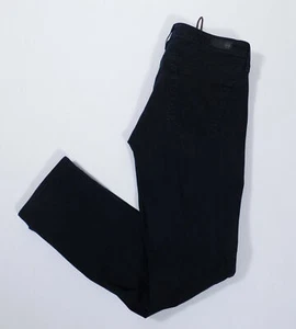 ADRIANO GOLDSCHMIED AG Mezcla de Algodón Negro El Sauce Pierna Recta 5 Bolsillos Pa... - Imagen 1 de 7