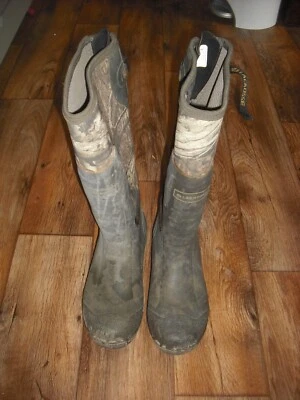 LACROSSE Mens sz 11 US Boots 18" Alpha Mudlite Air Circ Mossy Oak Infinity Camo - Image 1 of 4