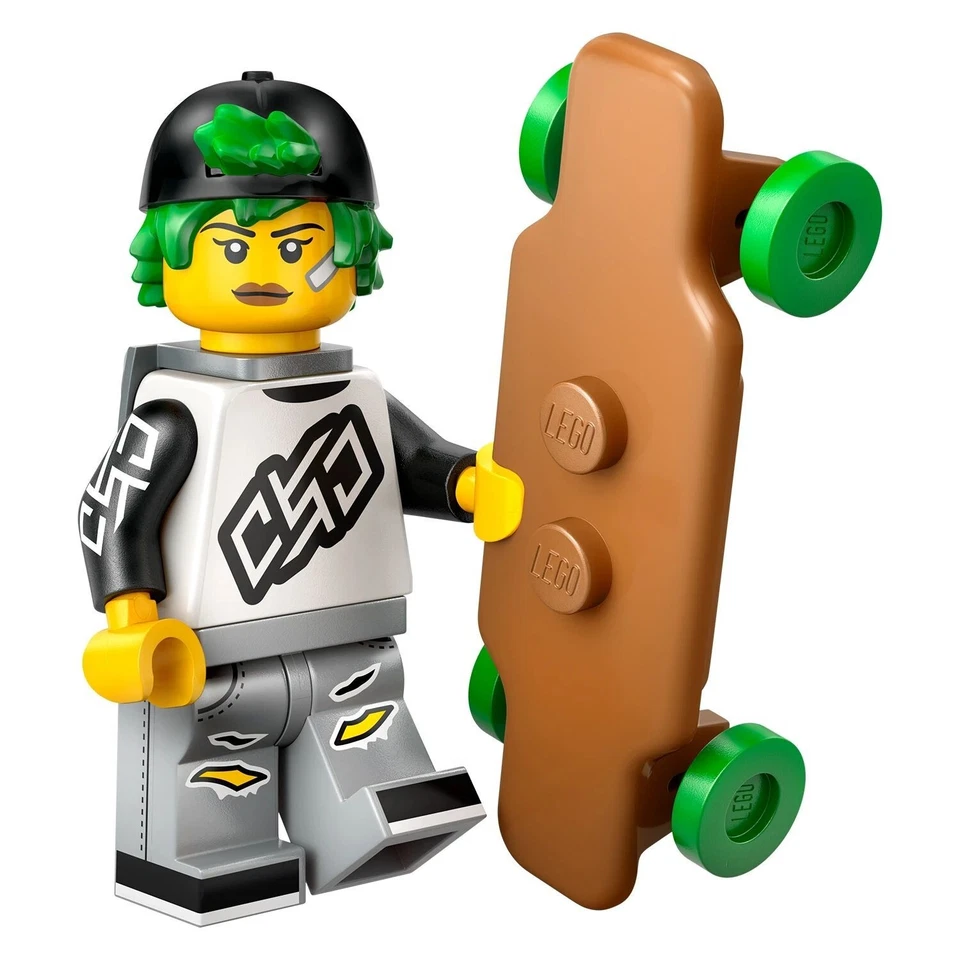 Lego 71048 Series 27 Collectible Minifigure #7 Longboarder - Image 1 of 1