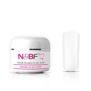 Versiegelungs UV Gel 5-100ml transparent mittelviskos Finisher Nagelgel glänzend - Bild 1 von 7