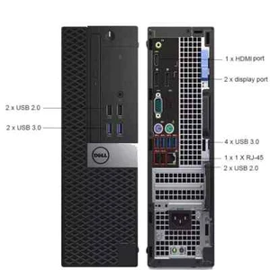 Dell Desktop Computer PC i7, up to 64GB RAM 4TB SSD, Windows 11 or 10, WiFi - Picture 1 of 5