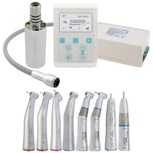 Pieza de mano de motor eléctrico dental COXO incorporada 1:5 1:1 contra ángulo LED sin escobillas - Imagen 1 de 184