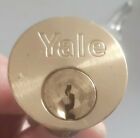Yale Locks  Replacement Rim Cylinder & 2 Keys Polished Brass Finish (3310)