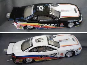 Sia Darrell Alderman che Scott Geoffrion Mopar 1997 Dodge NHRA Pro Stock 1/24 - Foto 1 di 14