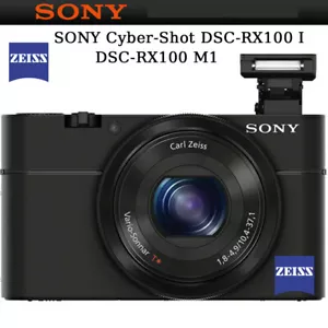SONY Cyber-Shot DSC-RX100 20.2 MP Digital Camera Zeiss 28-100mm F1.8-4.9 lens - Picture 1 of 8
