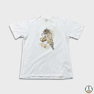 Camiseta Uniqlo x Dragon Ball Z Goku Para Hombres Mediana Blanca Manga Corta Anime Camiseta - Imagen 1 de 8