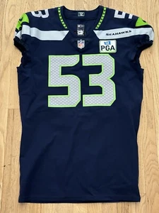 Seattle Seahawks Game Used Jersey Paul Allen Patch Game Worn Jersey Hunt - Picture 1 of 3