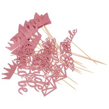 33pcs Practical Novel Cake Topper for Cupcake Dessert   Cake