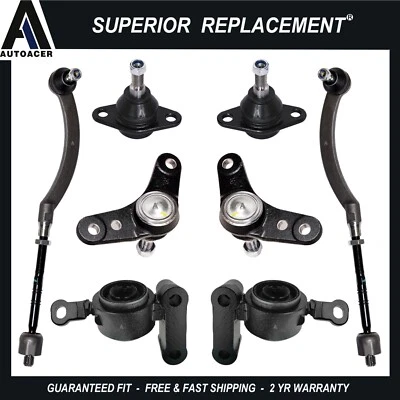 Kit de suspensión delantera 8p - Juego de bujes de brazo inferior, rótulas y barras de amarre para mini Foto 1 de 4