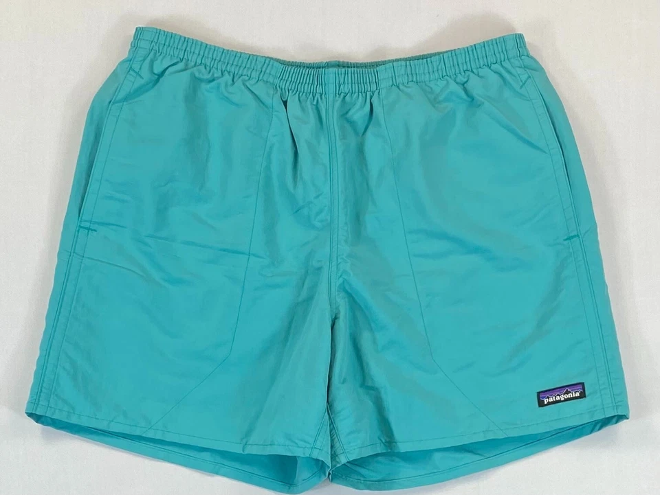 Patagonia Men’s XXL Baggies Shorts Lined 5” Inseam 57022 Subtidal Blue