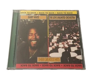 Barry White & The Love Unlimited Orchestra New CD Back to Back Greatest Hits - Picture 1 of 2