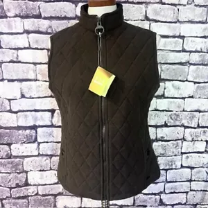 Barbour NWT Quilted Sleeveless Vest Size 12 - Picture 1 of 9