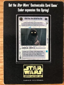 DECIPHER STAR WARS CCG: JABBAS PALAST: R'KIK D'NEC - MINI PROMO KARTE UNGESTANZT - Bild 1 von 1