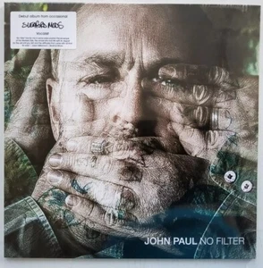 John Paul – No Filter 2018 LP Album vinyl record MINT indie rock Sleaford mods - Picture 1 of 13