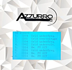 RIPARAZIONE inverter ZCS SOFAR ZUCCHETTI HYD 3000 6000 ERROR ID04 ID01 ID02 ID14 - Imagen 1 de 1